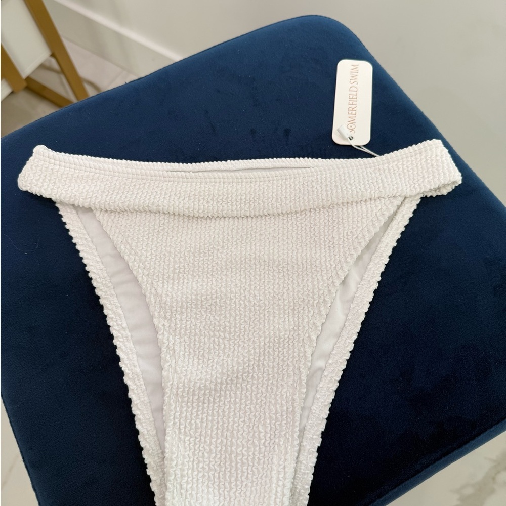 Somerfield Swim White Bikini Bottom